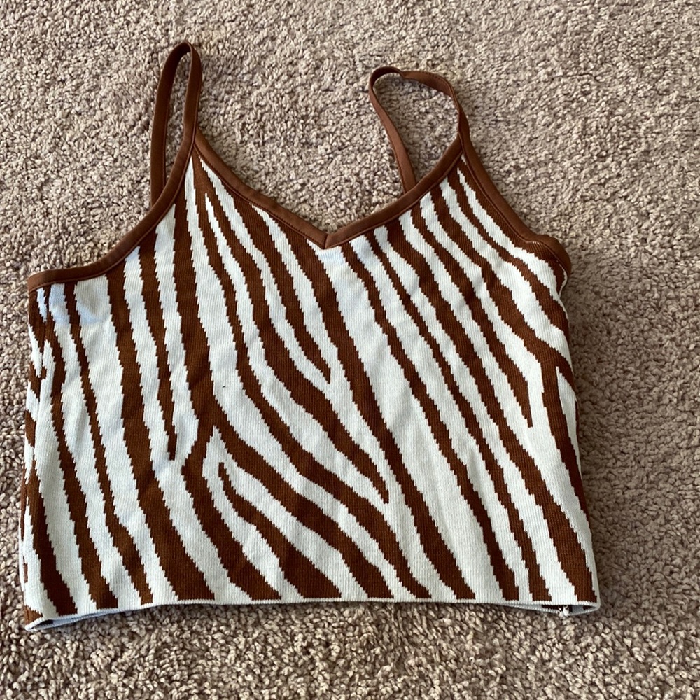 Cropped tank top
